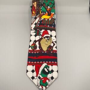Looney Toons Christmas themed Men's Neck Tie